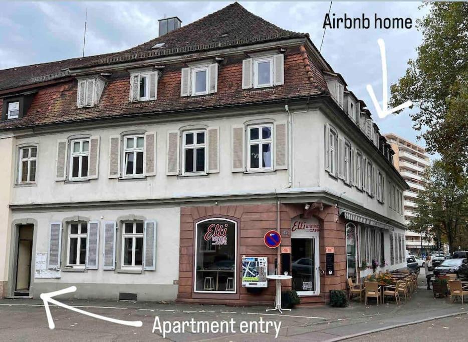 Boho Apartment In Der Stadtmitte Lahr  Bagian luar foto