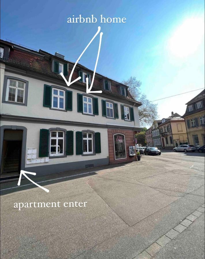 Boho Apartment In Der Stadtmitte Lahr  Bagian luar foto